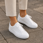 Luna | Zapatillas Blancas Minimalistas para Mujer